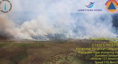 783 Kasus Karhutla Landa Sumsel hingga Akhir…