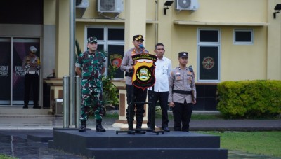 Amankan Mudik, Polres OKI Gelar Pasukan…