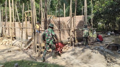 Bantu Sejahterakan Warga, Satgas TMMD Laksanakan…