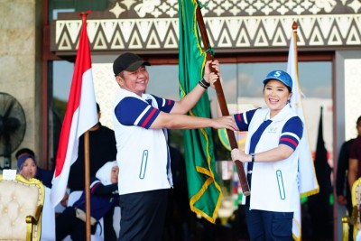 Bawa Semangat Juara, Gubernur Herman Deru…