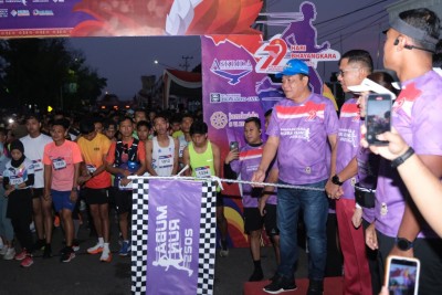 Bupati H M Toha Lepas Para Peserta Bhayangkara…