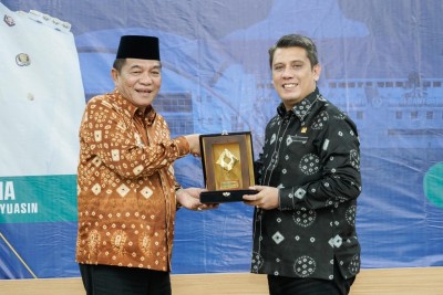 Bupati Muba H M Sambut Kunker Anggota DPR…