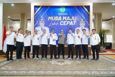 Bupati Muba H M Toha Hadiri Sedekah Rami…