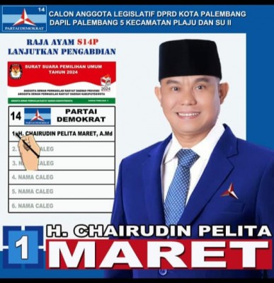 Chairudin Pelita Maret Memastikan Partai…