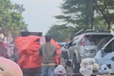 Curi Bawang Putih, Pria di Jakabaring Viral…