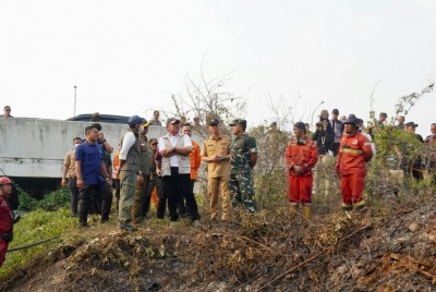 Dapat Banpres Rp 20 Miliar, Bupati Muchendi Perkuat Penanganan Karhutla