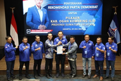 Dapat Rekomendasi Demokrat, Paslon Mahendi-Supriyanto…