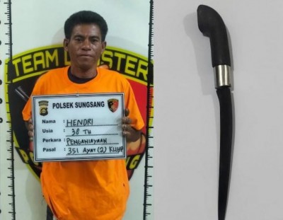 Diteror Cemburu, Warga Sungsang Ditusuk…