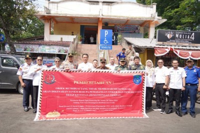 Dorong Kepatuhan, Kios Penunggak Retribusi…