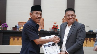 DPRD OKI Umumkan Pengusulan Dja'far Shodiq…