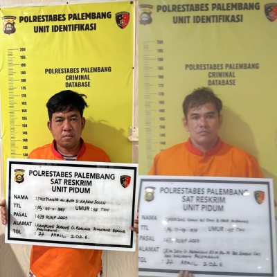 Dua Residivis Curas di Palembang Diringkus, Sudah 10 Kali Beraksi