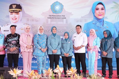 Feby Herman Deru Kunjungi Banyuasin, Resmikan Sekretariat TP PKK dan Pantau Pelaksanaan 10 Program P
