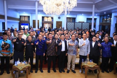 Gubernur Herman Deru dan Wagub Cik Ujang Dorong Komedian Sumsel Adaptif dan Cerdas di Era Digital