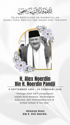 H. Alex Noerdin Wafat di Jakarta, Sumatera…