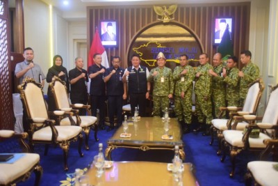 Herman Deru Sambut Danlanud Sri Mulyono Herlambang Baru, Tegaskan Komitmen Perkuat Sinergi untuk Sum