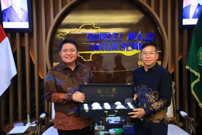 Herman Deru Sambut Investor China, Proyek PLTA OKU Selatan Segera Groundbreaking