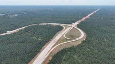 Hutama Karya Percepat Pembangunan Tol Betung–Tempino–Jambi.