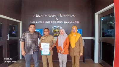 Inspektur Pemkab Muba Laporkan Akun Medsos…