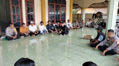 Jaga Kondusivitas, Pemkab dan Polres OKI Rangkul Warga Tebing Suluh Lewat Dialog
