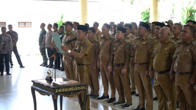 Kades di OKI Deklarasi Netral di Pilkada…