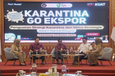 Karantina Sumsel Dorong Sinergi Lintas Sektor…
