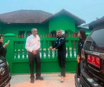 KLH/BPLH Tinjau Lokasi Daops Karhutla, Pengendalian Kebakaran OKI Diperkuat