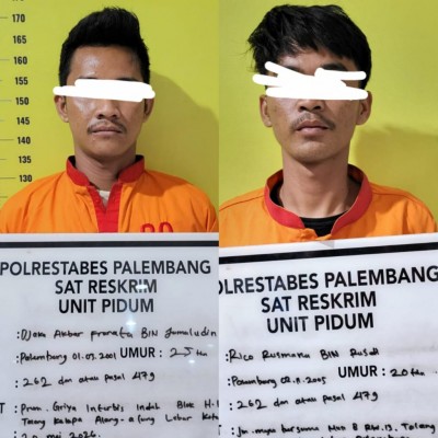 Komplotan Begal Bersenjata Tajam di 7 Ulu Dibekuk, Polisi Kejar Empat Pelaku Lain
