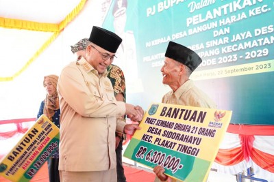 Kunker ke Kecamatan Plakat Tinggi Pj. Bupati…