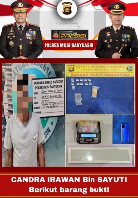 Lagi, Satresnarkoba Polres Muba Ciduk Dua…