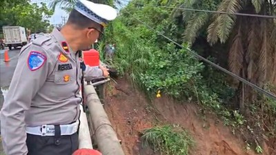 Longsor Ancam Jalinsum Muara Beliti, Akses…