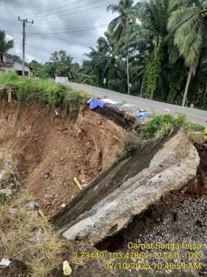 Longsor di Sanga Desa Kian Parah, Balai…