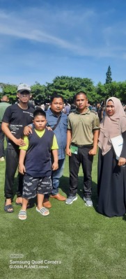 Membanggakan, Anak Pedagang Buah Lulus Taruna…