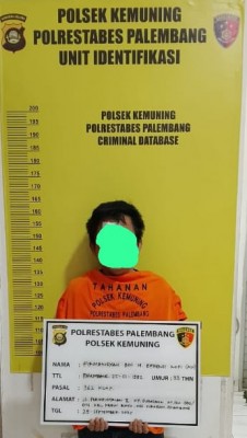 Modus Pesan Kue, Pria di Palembang Kepergok…
