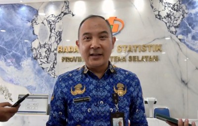 NTP Sumsel Naik 0,21 Persen pada November…
