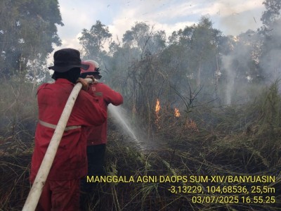 Ogan Ilir Sumbang Kasus Terbanyak, Karhutla…