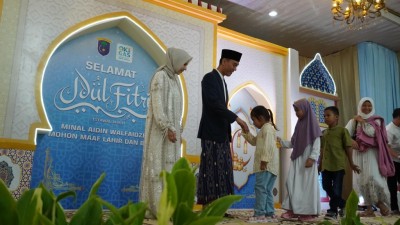 Open House Perdana, Rumdin Bupati OKI Ramai…