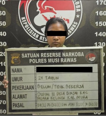 Pasutri di Musi Rawas Terlibat Bisnis Sabu,…