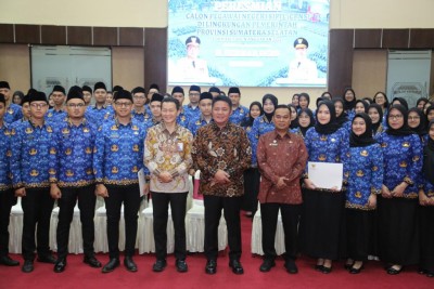 Pelantikan 101 CPNS Formasi 2024, Gubernur…