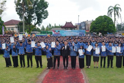 Pemkab OKI Beri Kepastian Status 4.564 Honorer…