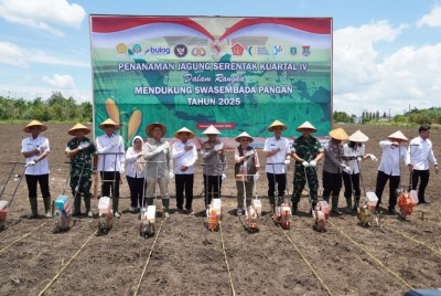 Pemkab OKI Dukung Polri Tanam Jagung Serentak…