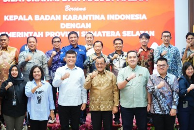 Pemprov Sumsel dan Badan Karantina Indonesia…