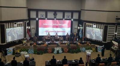 Peringati HUT ke-81, DPRD OKI Gelar Rapat Paripurna dan Soroti Penanganan Karhutla