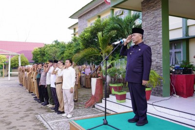 Pimpin Upacara di SMA Negeri 1, Pj. Bupati…