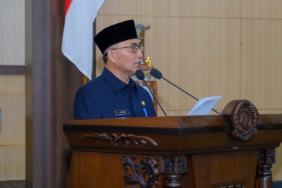 Pj. Bupati Muba Sampaikan Rancangan KUPA…