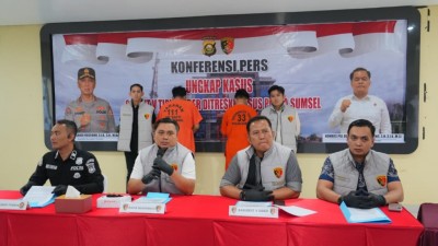 Polda Sumsel Ringkus Dua Pembuat Situs Palsu Bhayangkara Run 2026, Modus Tipu Peserta Lewat QRIS