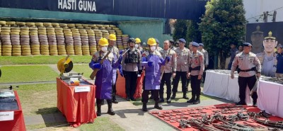 Polda Sumsel Ungkap Lonjakan Kasus Senpi…