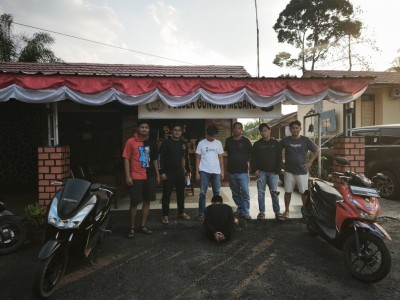 Polisi Bekuk Pelaku Pencurian Motor dan HP yang Beraksi Saat Korban Terlelap