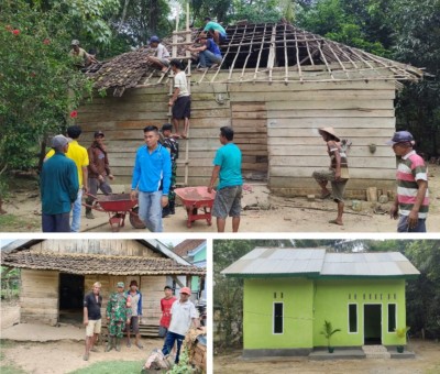 Program RTLH TMMD ke - 115 Kodim 0402/OKI…