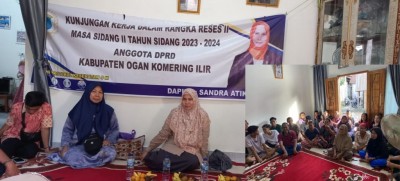 Reses II DPRD OKI, Sandra Atika Tampung…