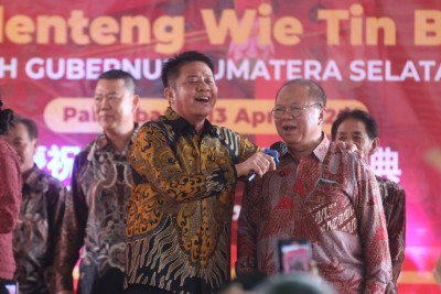Resmikan Kelenteng Wie Tien Bio Jakabaring,…